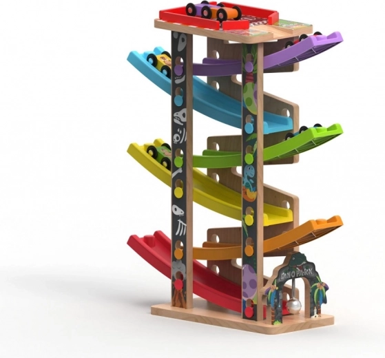 Corsa veloce su 6 rampe colorate