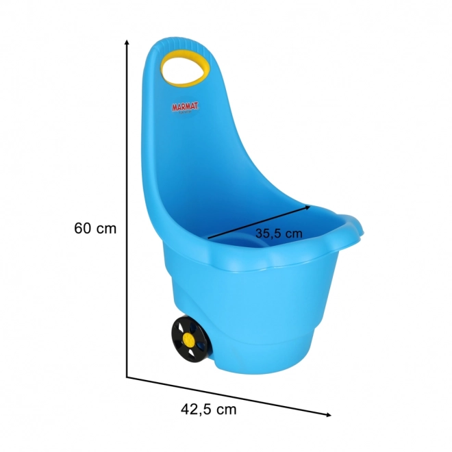 Carrello multifunzione per bambini margherita blu