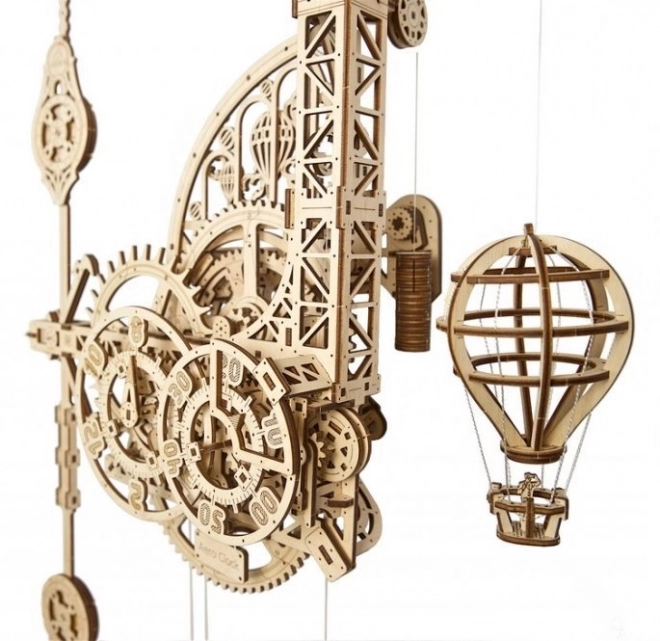 Orologio Aero 3D Puzzle con Pendolo UGEARS