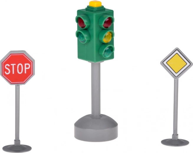 Semaforo con luci e suoni per un gioco realistico