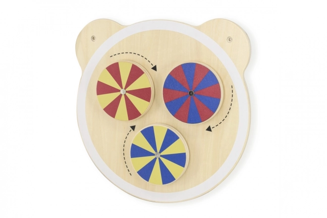 Gioco da parete in legno per bambini