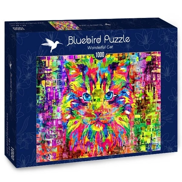 Puzzle Gatto Affascinante 1000 Pezzi