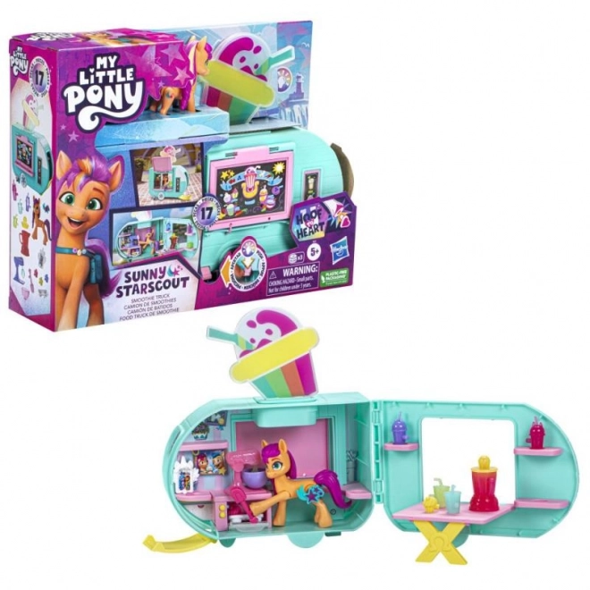 My Little Pony Sunny e il camioncino dei frullati