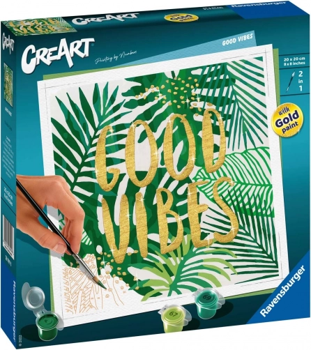 CreArt: good vibes – pittura per numeri per adolescenti