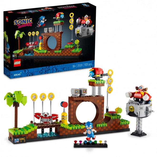 Set LEGO Ideas Sonic the Hedgehog - Zona Verde Colline