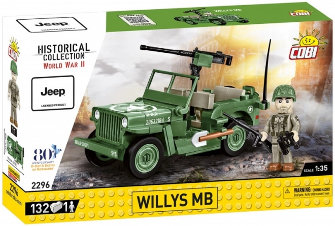 Jeep Willys MB 80º anniversario D-Day 1:35