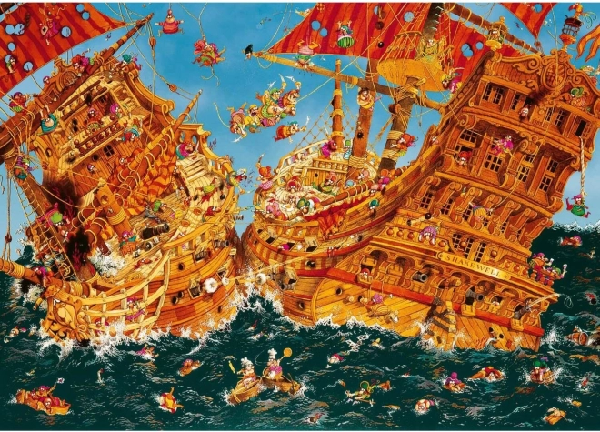 Puzzle HEYE Diamantový Dick 1000 pezzi
