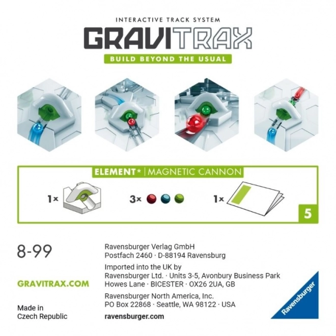 Gravitrax Aggiunta Cannone Magnetico