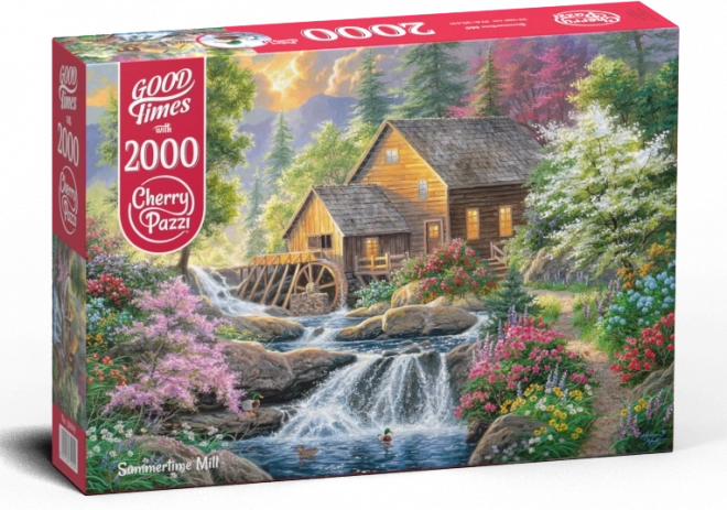 Puzzle Mulino d'estate 2000 pezzi