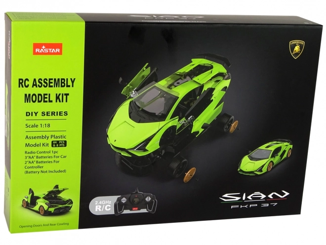 Set di Costruzioni Auto R/C 1:18 Lamborghini Sian FKP 37