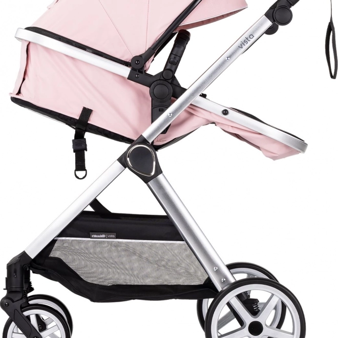 Passeggino Chipolino Vista 2v1 Rosa Marshmallow