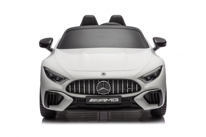 Auto elettrica per bambini Mercedes AMG SL63 bianco
