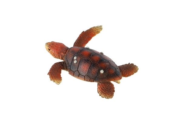 Tartaruga marina Caretta in plastica 8cm in bustina