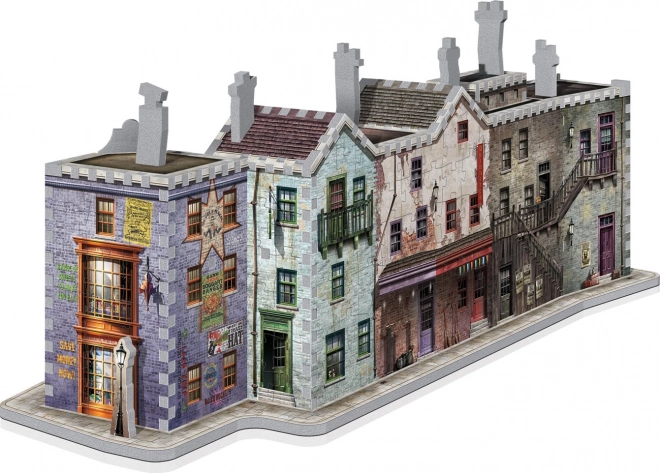 Puzzle 3D Diagon Alley di Harry Potter di Wrebbit