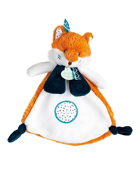 Doudou Set Regalo Attivante - Peluche Volpe Coccolosa 23 cm