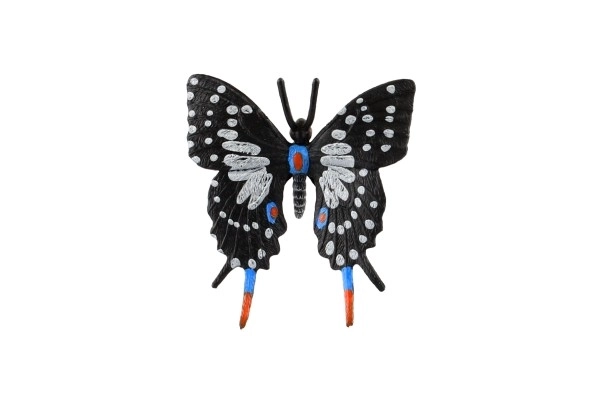 Farfalla tropicale Papilio in plastica 6cm