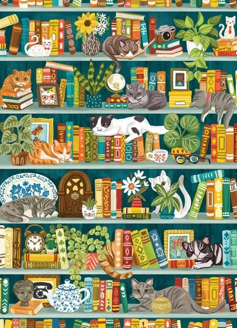 Puzzle Perfetto Paradiso dei Gatti 1000 Pezzi