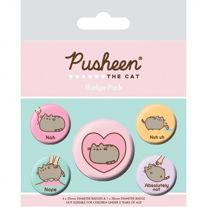 Set di spille Pusheen