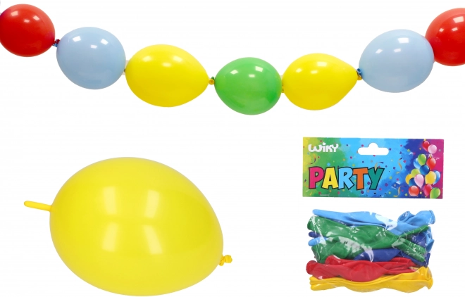Ghirlanda da festa con palloncini