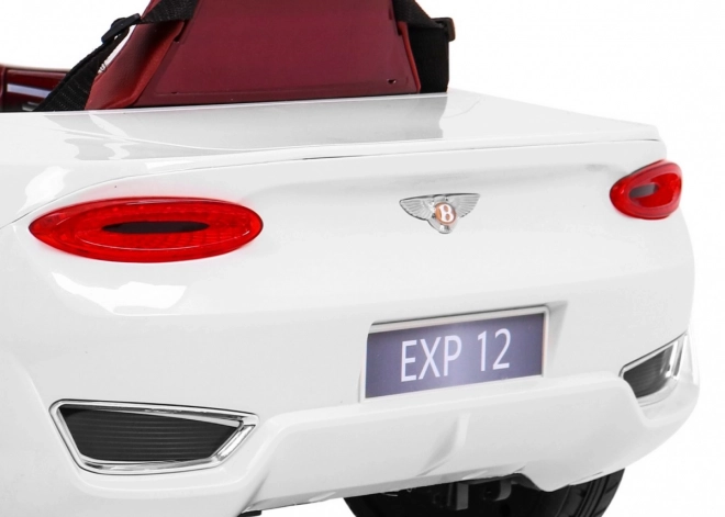 Macchinina Elettrica Bentley EXP 12 Laccata Bianca