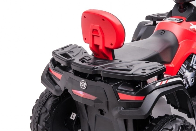 Quad a batteria rosso