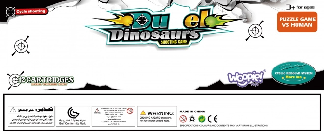 Gioco D'Abilità Battaglia Dei Dinosauri Woopie
