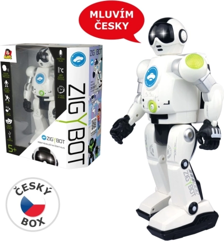 Robot interattivo Zigy nero