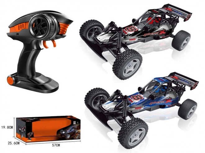 Auto RC con luce e batteria 7,4V