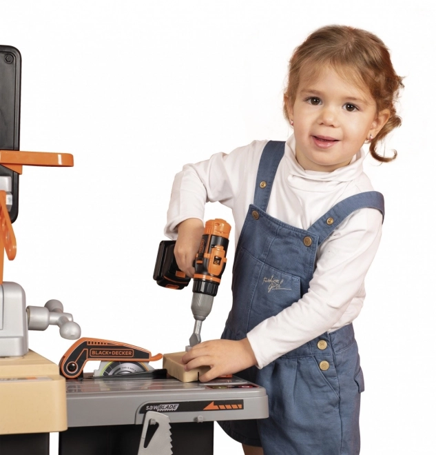 Smoby Black & Decker megadīlna per piccoli tuttofare