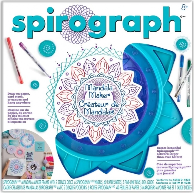 Set Spirograph per Disegnare Mandala