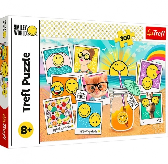 Puzzle 300 pezzi Smiley in vacanza