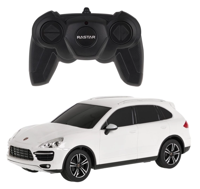 Porsche Cayenne Turbo Rastar Telecomandata in Scala 1:24 – bianco