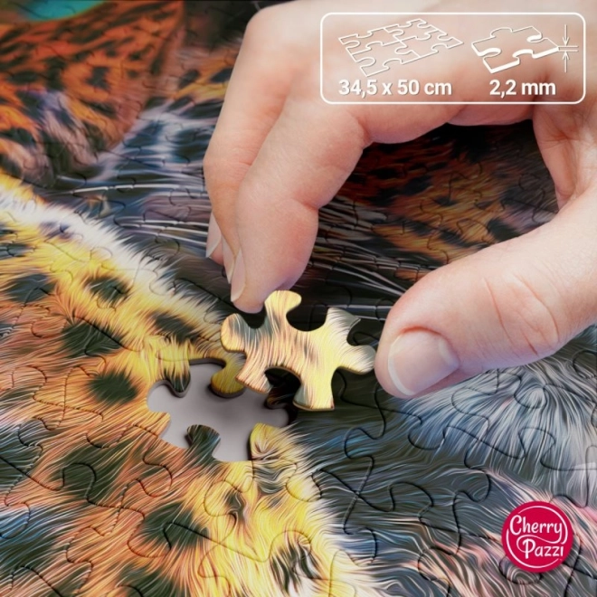 Puzzle Leopard Sdraiato 500 Pezzi