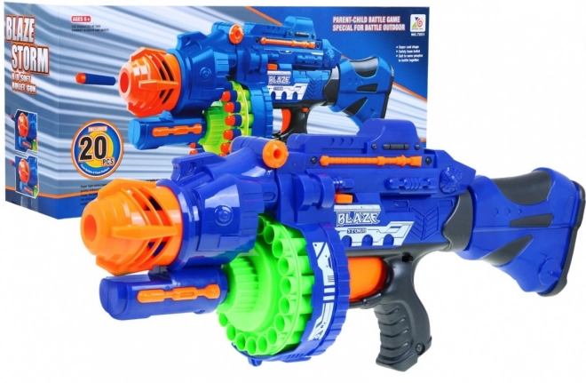 Fucile per bambini 6+ Blaze Storm con 40 proiettili in schiuma