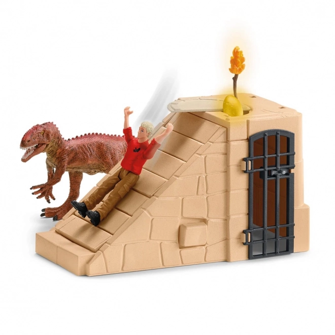 Set di figure Avventura nel Tempio dei Dinosauri