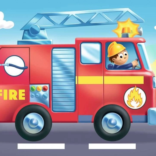 Ravensburger i miei primi puzzle: Veicoli di soccorso 4in1