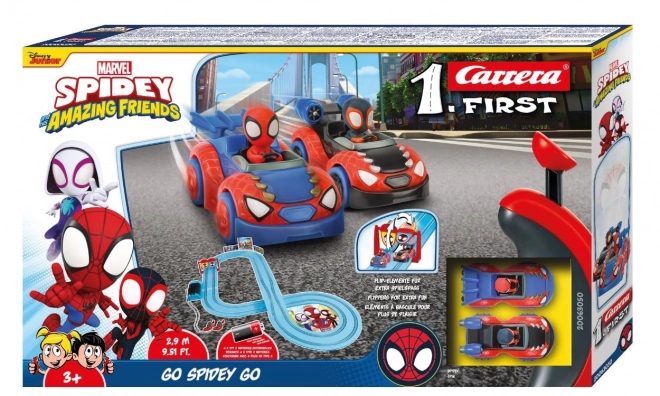 Pista Carrera FIRST Spidey Go Webs Go