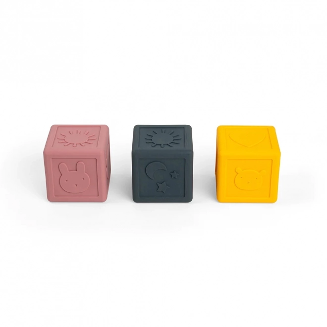 Cubetti sensoriali in silicone Bigjigs Toys