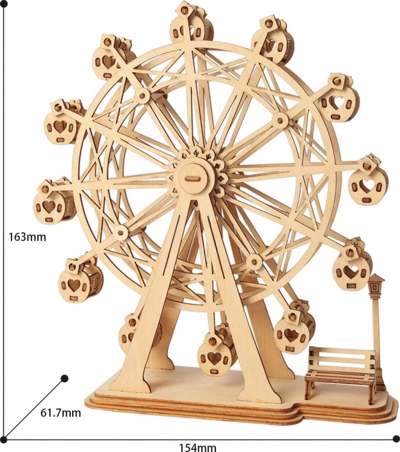 Puzzle 3D in legno Ruota Panoramica