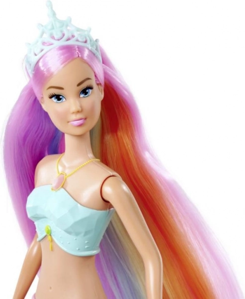 Bambola Steffi Sirena con Pinna Magica e Luminosa