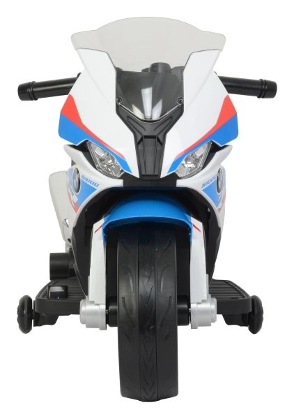 Moto elettrico BMW S1000RR bianco