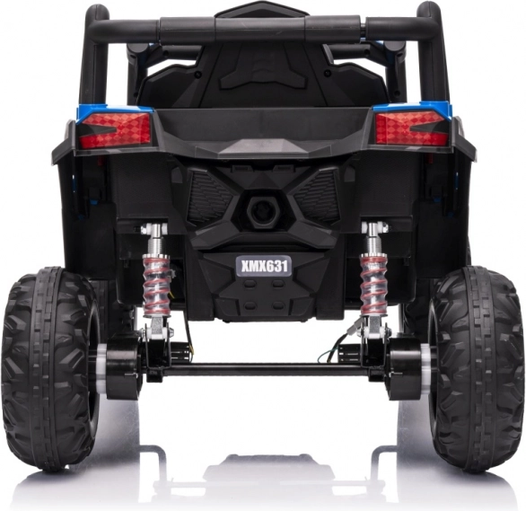 Veicolo elettrico per bambini Buggy Madman UTV-MX blu