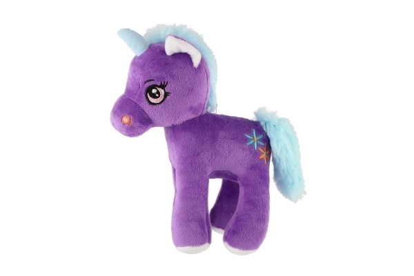 Unicorno Lena peluche viola 20 cm