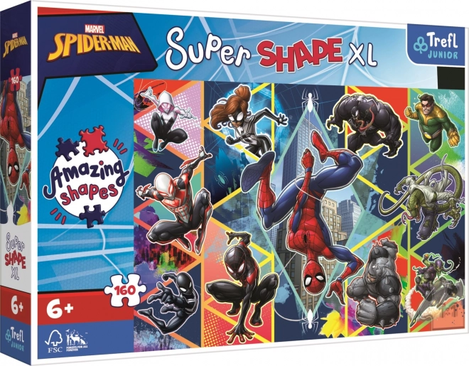 Puzzle Super Shape XL Spiderman 160 pezzi