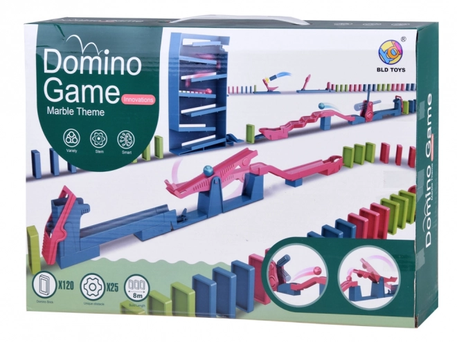 Gioco di Domino con blocchi e ostacoli