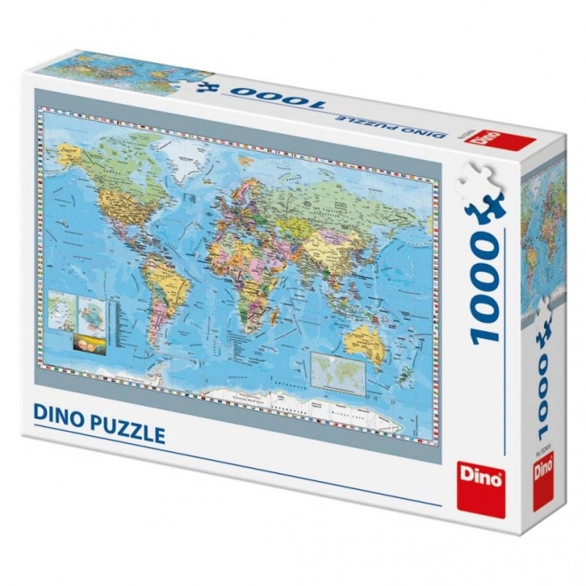 Puzzle Mappa Politica Del Mondo 1000 Pezzi