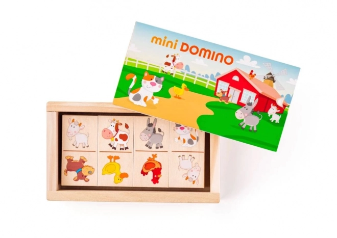 Domino in legno - Animali