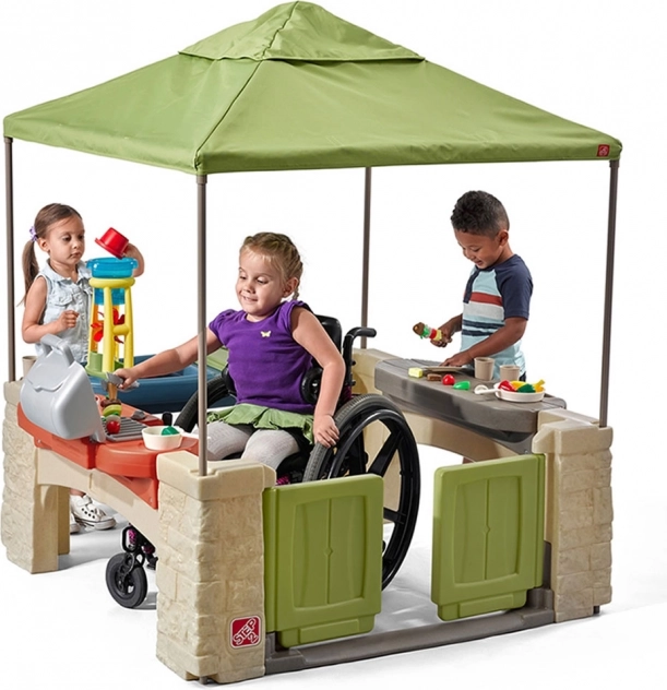 Gazebo da giardino con griglia Step2
