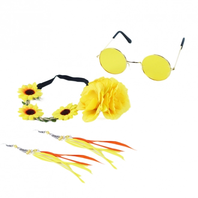 Set hippie giallo