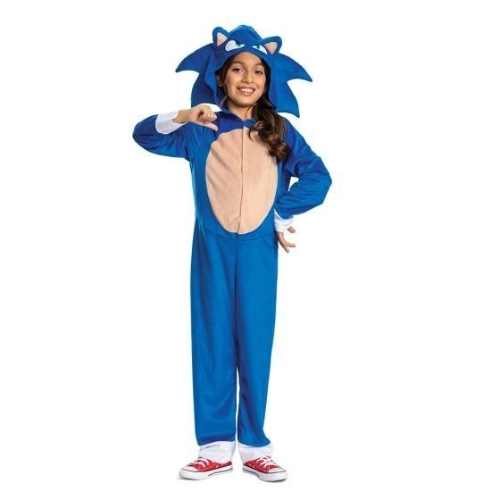 Costume di Sonic per bambini 7-8 anni